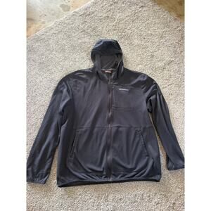 Merrell mens xl black zipper jacket hoodie